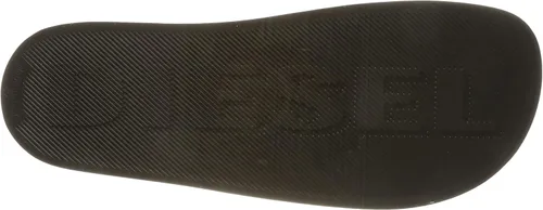 Vista 4 de Diesel Sandalias deslizantes para hombre, Azul Patchwork
