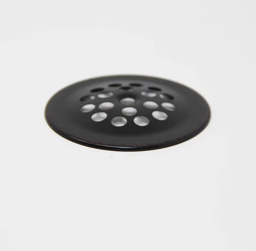 Vista 2 de PF WaterWorks - Rejilla de drenaje para bañera/bañera con tornillo a juego; bronce aceitado; PF0915-ORB