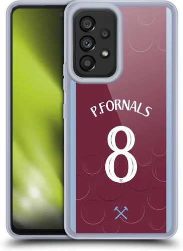 Vista 15 de Head Case Designs Officially Licensed West Ham United FC James Ward-Prowse 2023/24 Players Home Kit Gel Case [Military Grade Protection] Compatible