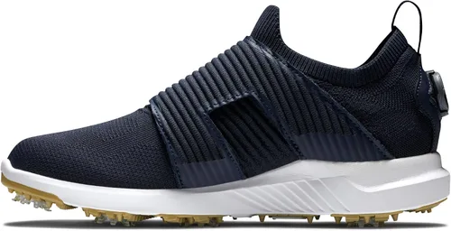 Vista 3 de FootJoy Zapatos de golf Hyperflex Boa para hombre, GrisRojo