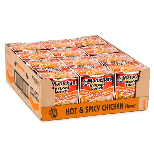 Vista 19 de Maruchan Almuerzo Instantáneo de Carne de Res, 2.25 Oz, Paquete de 12