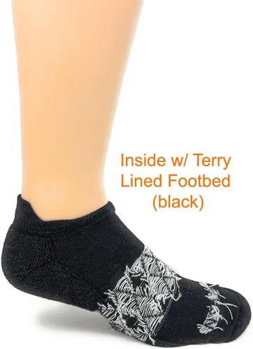 Vista 4 de Warrior Alpaca Socks - Todo el día - Todos los días - Forro de rizo - Acolchado - Calcetines multiusos - Unisex