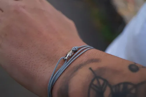 Vista 55 de Made by Nami Nautical Rope Bracelet for Men Waterproof & Adjustable Wrap String Bracelets with Snap Hook Gift for Him