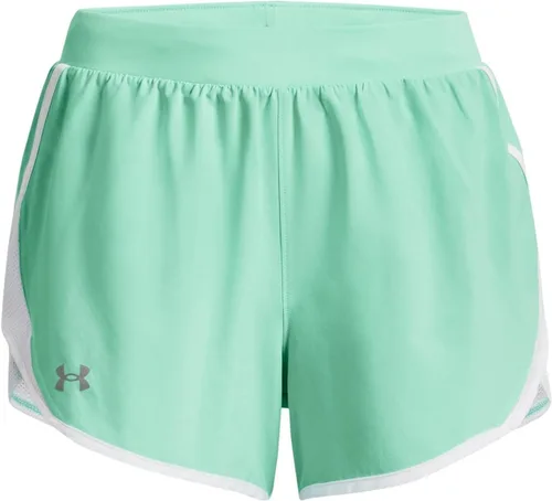 Vista 35 de Under Armour Women's Fly by 2.0 Running Shorts (027) negro / azul glaciar / reflectante