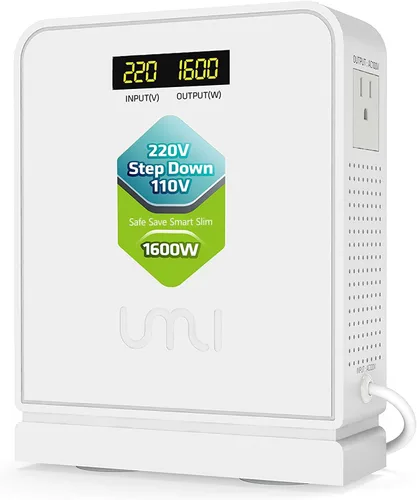 Vista 13 de UMI Transformador reductor 220V a 110V 300W US electrodomésticos uso