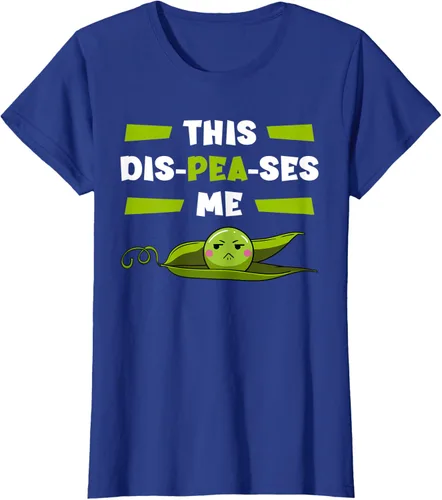 Vista 8 de Camiseta de semilla vegetariana de guisantes con flor de planta Dis-Peas-Ses Me, Negro