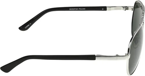 Vista 3 de Foster Grant Gafas de sol Trupolar 05 para hombre, color plateado, 2.520 in de EE. UU, plateado