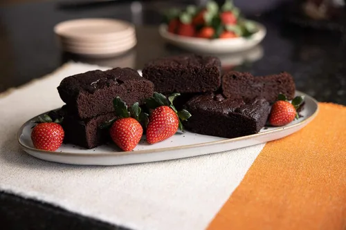 Vista 5 de TruEats Brownie Mix: Bajo índice glucémico, rico en proteínas y fibra, sin gluten ni granos, apto para diabéticos, apto para veganos, sin lácteos, a