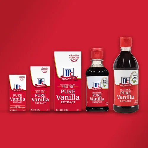 Vista 19 de Extracto de vainilla McCormick, puro, sin gluten, sin OGM, hecho con granos de vainilla de Madagascar, 1 fl oz