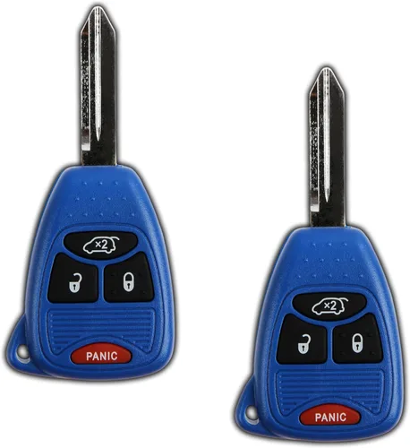 Vista 10 de KeylessOption Llavero para 2004 2005 2006 2007 2008 2009 2010 2011 2012 2013 2014 2015 2016 Chrysler 300 Dodge Durango Ram Jeep Cherokee Remote, 4