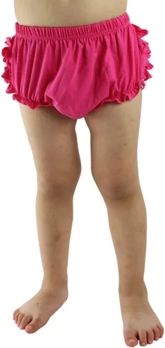 Vista 4 de Wennikids cubre pañal, pantalones cortos algodón para niña