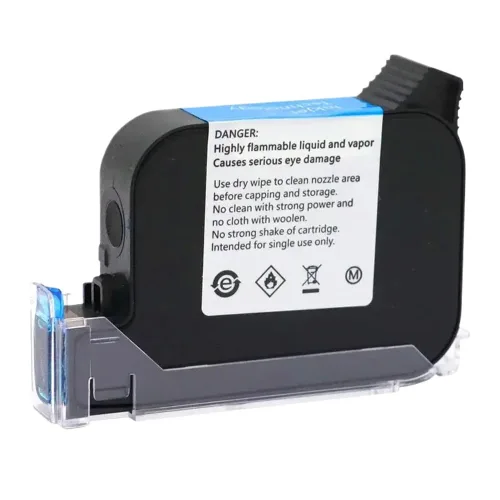 Vista 7 de Universal 2588 42ML Quick-Drying Ink Cartridge in Black Red Blue Green for Handheld Inkjet Printers with 12.7mm Print Height(1Set (7Colors))
