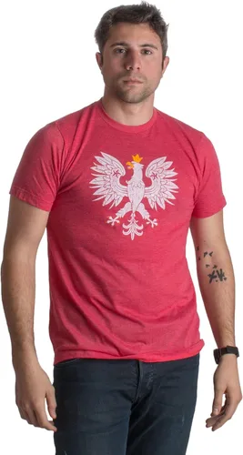 Vista 3 de Poland Pride Camiseta unisex de estilo vintage estilo retro y polaco Eagle Polska