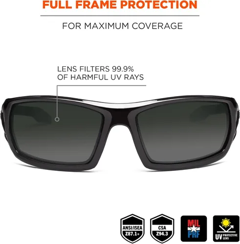 Vista 2 de Ergodyne Skullerz Odin - Gafas de sol polarizadas de seguridad