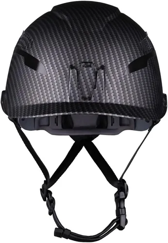 Vista 6 de Klein Tools Safety Helmet, Vented Class C Safety Hard Hat, Removable Chin Strap, Adjustable Vents