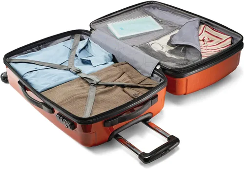 Vista 17 de Samsonite Winfield 2 Equipaje rígido con ruedas giratorias, Azul profundo, Juego de 3 piezas (20/24/28)