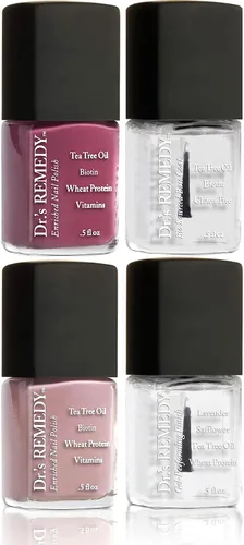 Vista 14 de Dr.'s Remedy Juego de 4 esmaltes de uñas enriquecidos BLUSHING Bride Collection