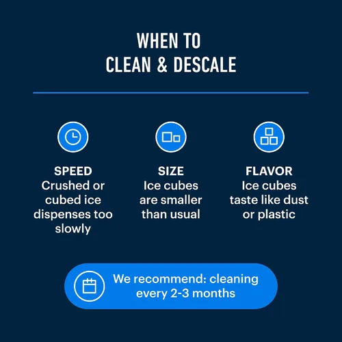 Vista 2 de Essential Values Limpiador y Descalcificador para Máquina de Hielo 16 fl oz - Limpiador y Descalcificador para Fabricadora de Hielo - Compatible