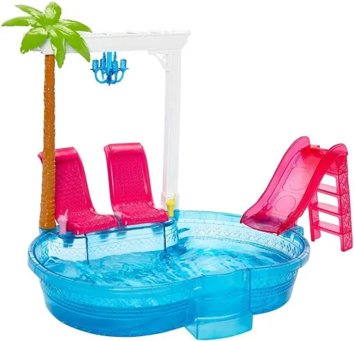 Vista 5 de Barbie Glam Pool Piscina, Multicolor