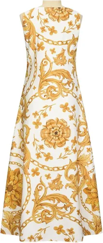 Vista 6 de Sleeveless Maxi Dresses for Women Floral Printed Summer Keyhole Tank Dress Beach Party Flowy Long Dress Loose Sundress