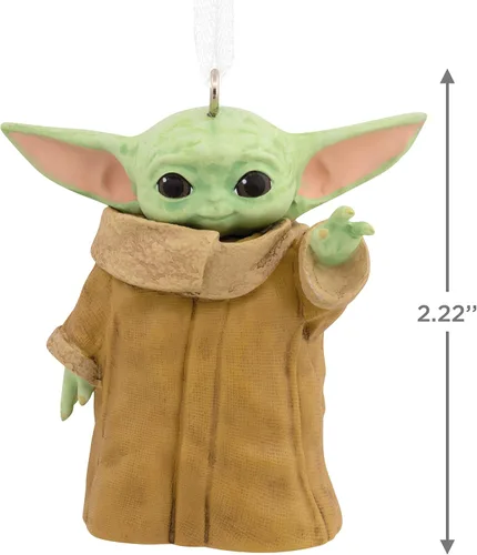 Vista 4 de Hallmark Star Wars: The Mandalorian Grogu - Adorno navideño