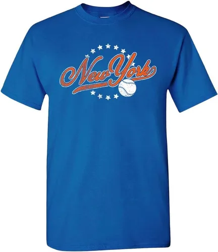 Vista 32 de Camiseta de hombre estilo vintage del equipo para aficionados al béisbol