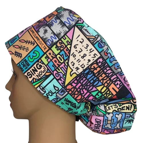 Vista 19 de Ortho Words Euro Scrub Cap
