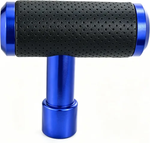Vista 10 de Lunsom Pomo de palanca de cambios, palanca de cambios tipo T, perilla de palanca de cambios para vehículo de transmisión manual (negro)