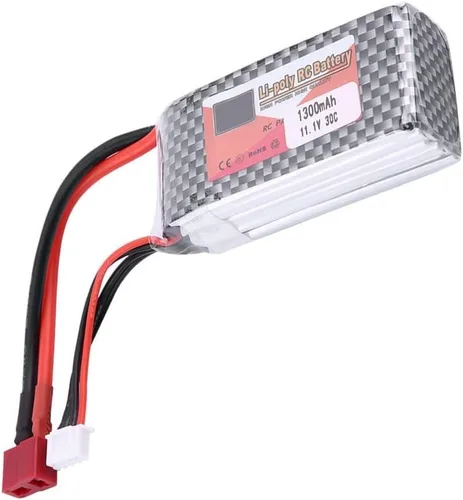 Vista 6 de HERCHR Batería LiPo RC LiPo, batería LiPo 3S 11.1V 1300mAh 4500mAh 5500mAh LiPo Batería recargable LiPo Batería con enchufe T para camiones RC Car