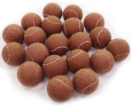 Vista 16 de URBEST Pelota de tenis avanzada, paquete de 20 unidades, pelotas de tenis de entrenamiento para jugadores novatos, pelotas de juego para perros