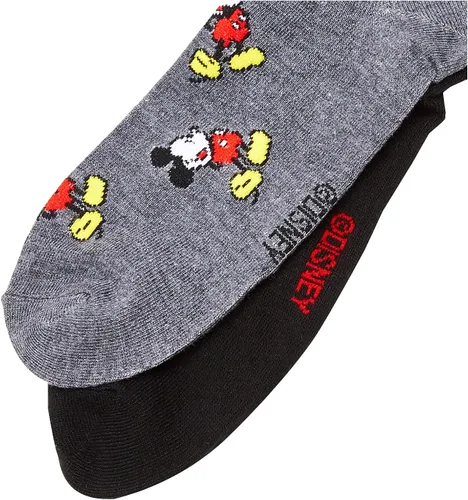 Vista 3 de Disney Mickey Mouse - Paquete de 2 calcetines para hombre