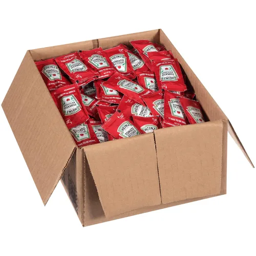 Vista 8 de Paquetes Heinz de ketchup de porción individual (0.3 oz por paquete, paquete de 200)