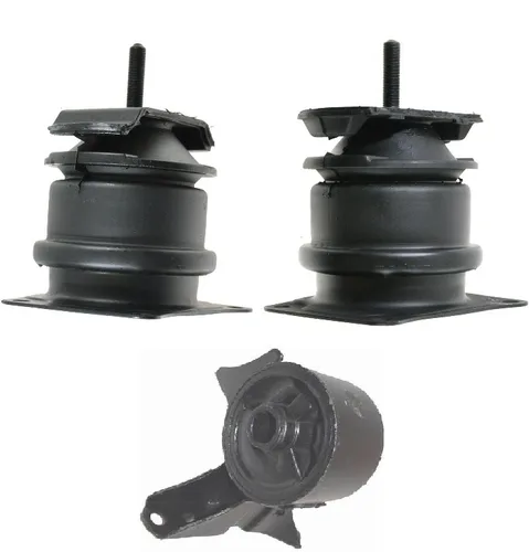 Vista 119 de TRQ Kit de montaje de motor de transmisión de motor de 5 piezas compatible con Ford Five Hundred Montego 6sp Auto AT 2005 - 2007