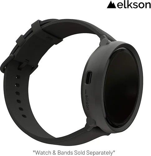 Vista 6 de elkson Compatible con Samsung Active 2 Bumper Case Cover 1.732 in Ormor Series Carcasas Carcasas protección contra caídas duradera grado militar TPU