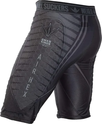Vista 5 de Bunkerkings Fly Compression Lightweight Padded Shorts - Black