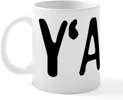 Vista 13 de CafePress Shalom, Y'all! Taza de café de cerámica de 11 oz (11.0 fl oz)