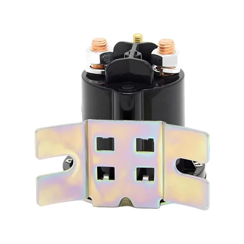 Vista 6 de Interruptor de relé solenoide de arranque de 12 V, contactor de trabajo intermitente, 3 terminales, corriente de 150 A, máximo 800 A, con tuercas