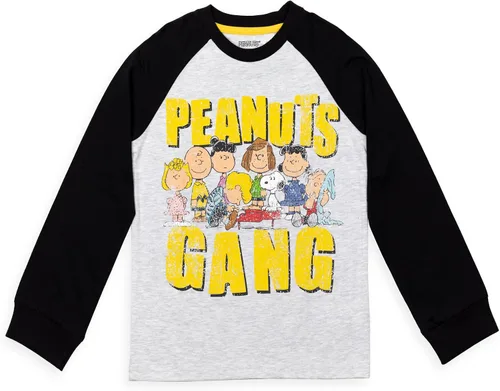 Vista 5 de Peanuts Snoopy Charlie Brown and Friends - Paquete de 2 camisetas gráficas de manga larga