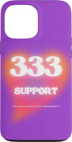 Vista 24 de Angel Number 333 Case for iPhone 17