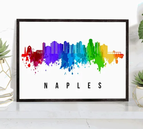 Vista 18 de Generic Póster de Albuquerque Skyline New Mexico, 12 x 18 pulgadas, perfecto para sala de estar, dormitorio, oficina