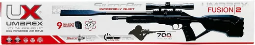 Vista 9 de Umarex Fusion 2 Quiet .177 Caliber Pellet Gun Air Rifle