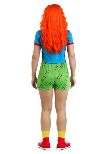 Vista 6 de Disfraz de Chuckie para Mujer de Nickelodeon Rugrats Multicolor