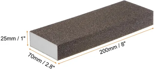 Vista 3 de HARFINGTON Bloques de esponja de lijado de grano medio, 4 unidades, bloque de lijado de espuma de grano 120-180 para pulir la cocina, paneles