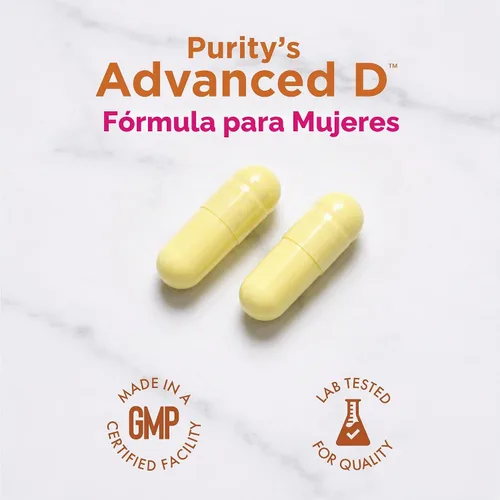 Vista 7 de Purity Products Fórmula avanzada de vitamina D para mujer con luteína