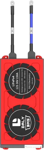 Vista 23 de DALY Programable Smart BMS Lifepo4 12S 36V 30A LiFePO4 Tablero de protección de batería con cables de equilibrio Comunicación UART para convertidor