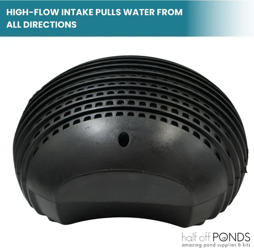 Vista 5 de HALF OFF PONDS HydroFlow - Bomba sumergible de cascada de 1,200 GPH - Bomba magnética para estanques con cable de 30 pies - Eficiencia energética