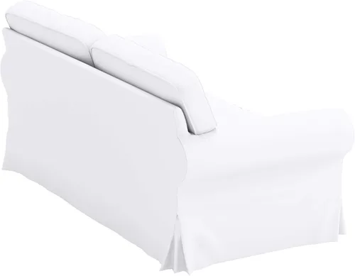 Vista 16 de Funda de repuesto para silla Ektorp de algodón, hecha a medida, compatible con la funda de sillón Ektorp de IKEA, el juego de fundas solo se ajusta
