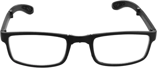 Vista 2 de EXCEART - 2.0 Gafas de miopía plegables, lentes de lectura negros para miopía, lentes de larga distancia con estuche portátil
