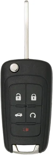 Vista 3 de Keyless2Go llavero de apertura remota de 5 botones para Impala Malibu Camaro Cruze Equinox y otros vehículos que utilizan FCC OHT01060512