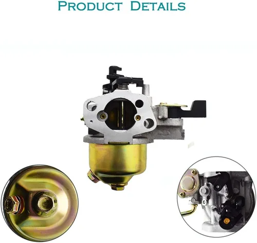 Vista 4 de ALL-CARB Kit de carburador 16100-ZE6-W01 de repuesto para cortacésped de carbohidratos Honda GXV120 GXV140 HR214 HRA214 HR215 HR216